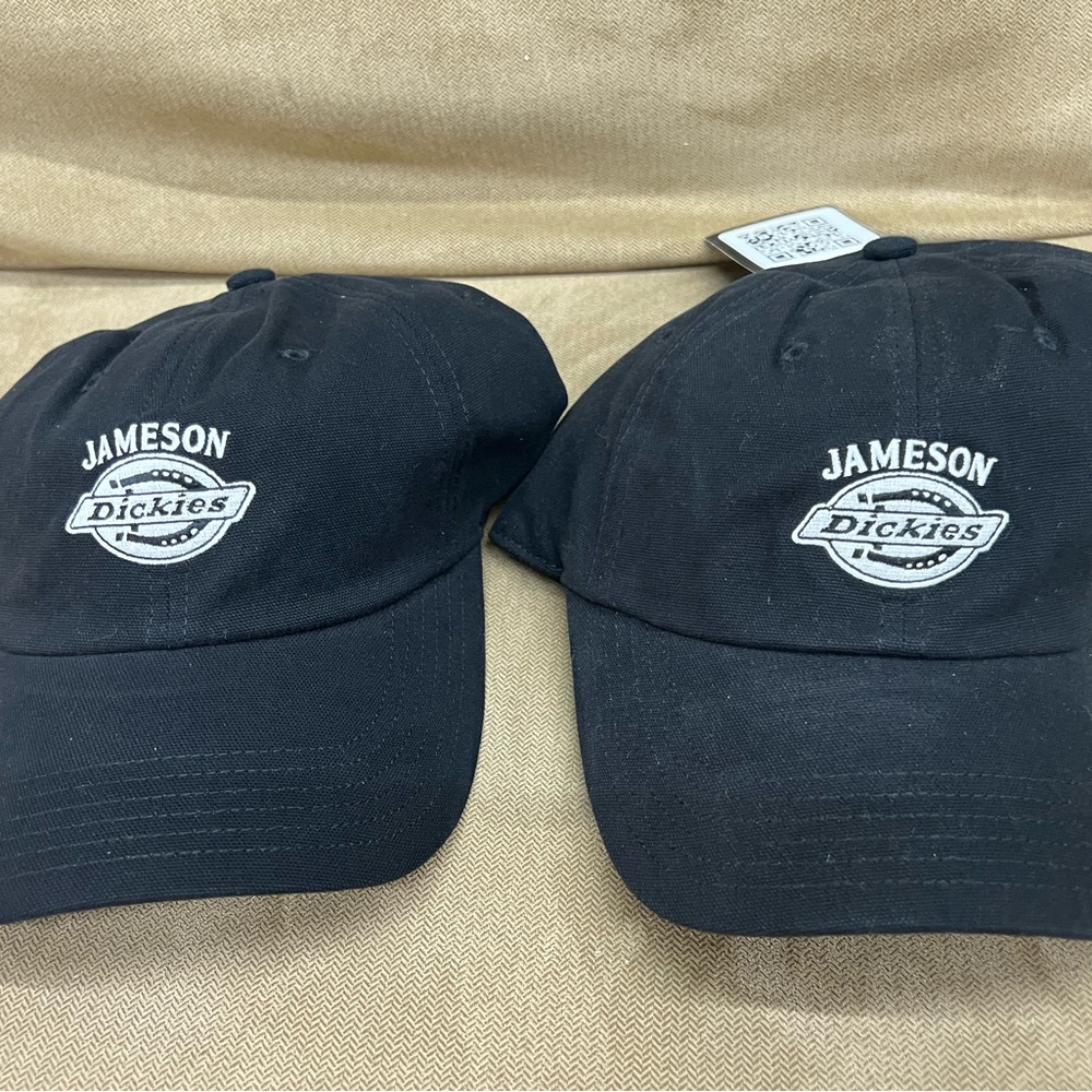 Black exclusive Jameson x Dickies ball cap hat new nwt